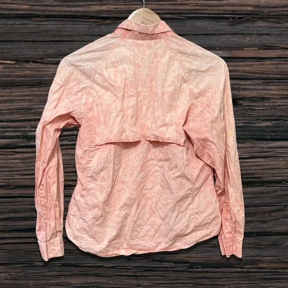 -bundle 3 or more Columbia Pink Floral Shirt - Picture 2 of 4